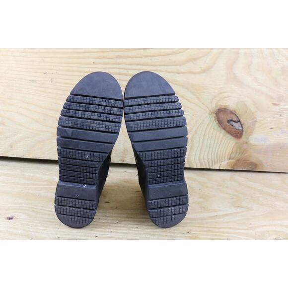 Pajar Canada Boots Womens 8 Black Leather Prian Chelsea Slip On Bootie Shoes - Picture 10 of 11